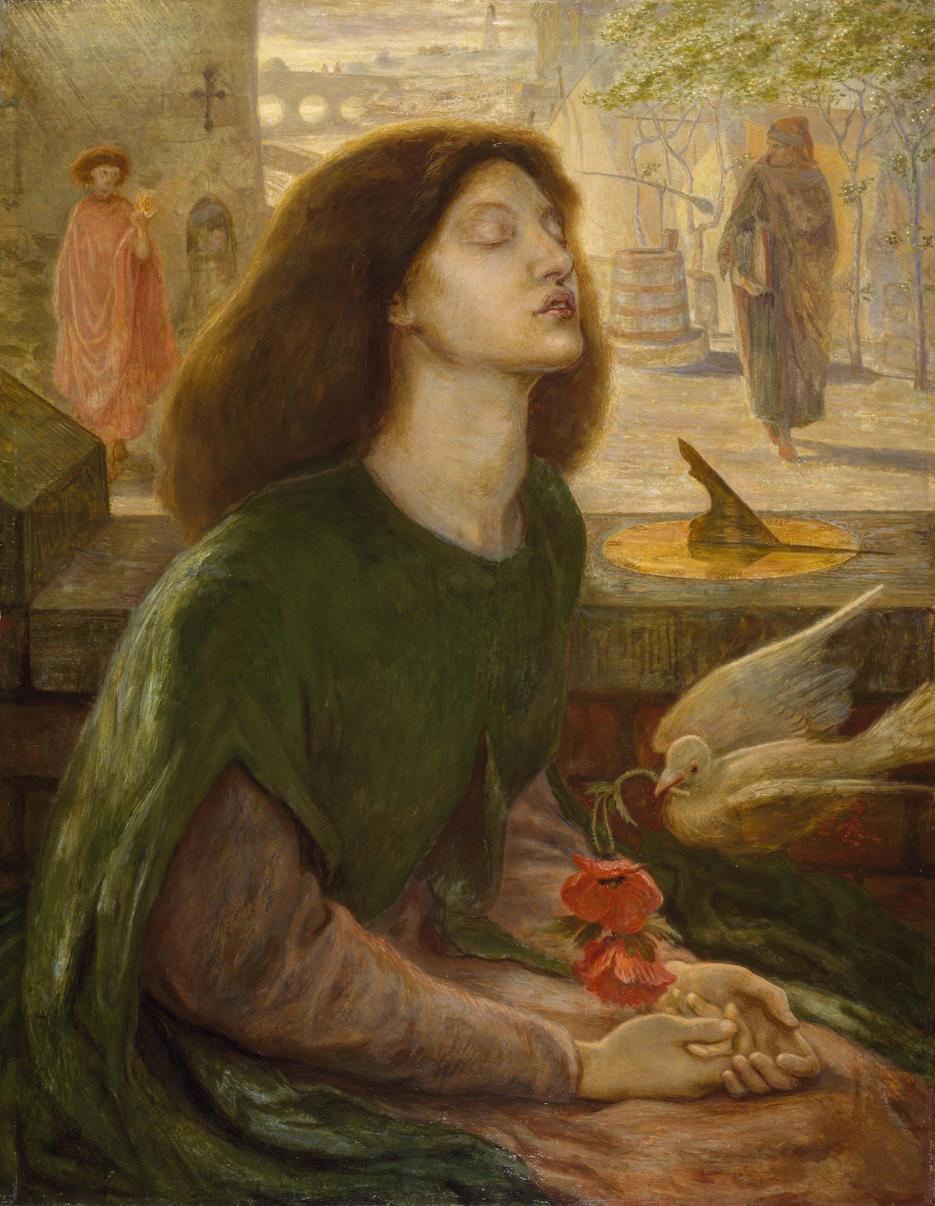 BEATA BEATRIX - Dante Gabriel Rossetti (1872)